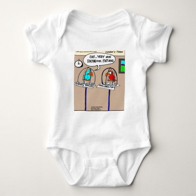 Regalos y camisetas de accesorios de baño de loros (Anverso)