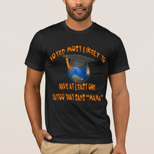 Regalos y camisetas divertidos de la graduación (Anverso)