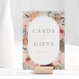 Regalos y tarjetas de boda Boho de color acuático 