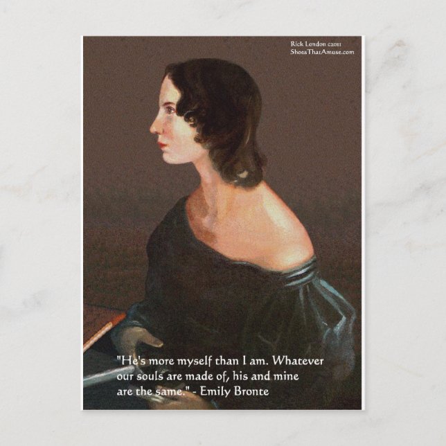 Regalos y Tarjetas de Citas de Amor de Emily Bront (Anverso)