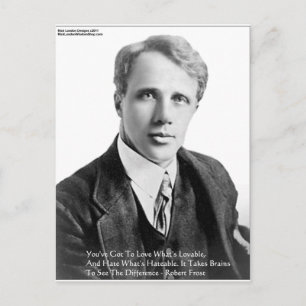 Regalos y Tarjetas de Citas de Robert Frost para A