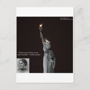 Regalos y Tarjetas de Emma Lazarus y la Estatua de