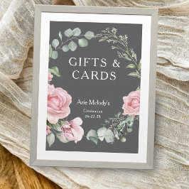Regalos y Tarjetas de Graduación con Rosas Rosadas