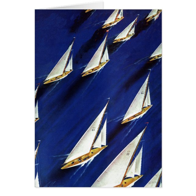 Regata de veleros por soldadura de esquí (Frente)