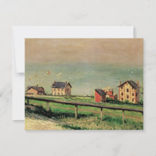 Regata en Villerville por Gustave Caillebotte