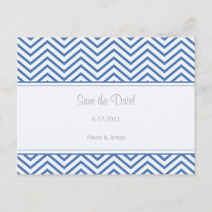 Regatta Blue Chevron salva el anuncio de la fecha