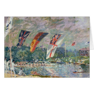 Regatta de Alfred Sisley el   en Molesey