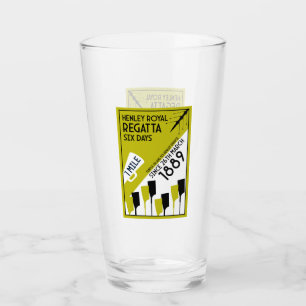 Regatta del río Támesis - Remo estilo retro vintag