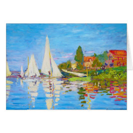 Regatta en Argenteuil Claude Monet