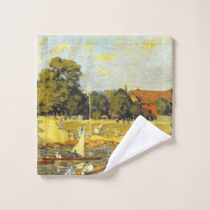 Regatta en Hampton Court Alfred Sisley Poster
