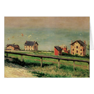 Regatta en Villerville por Gustave Caillebotte