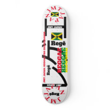 REGE -REGGAE JMT JAPAN 8 1/4" Tabla de Skateboard