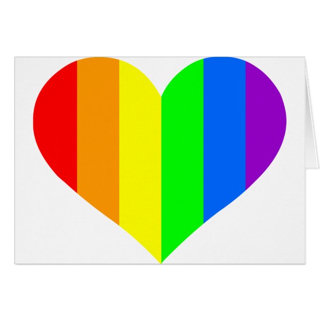 Regenbogenherz (Anverso (Horizontal))