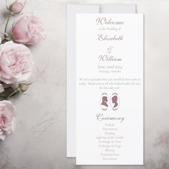 Regency Bridgerton Pink Roses Cameos (Subido por el creador)