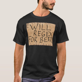 REGEX PARA la camiseta del negro de la CERVEZA