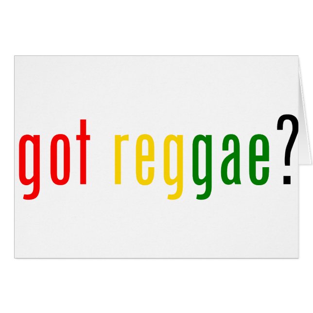 ¿reggae conseguido? (Anverso (Horizontal))