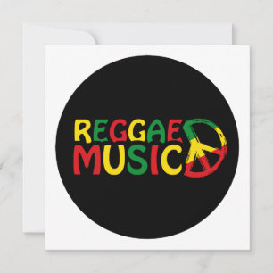 Reggae Diseño musical, arte de reggae