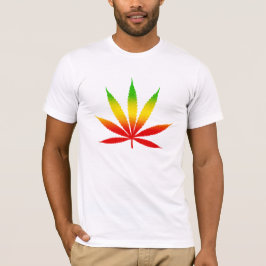 Reggae Jamaican Jamaica Rasta Leaf Mens Camisetas