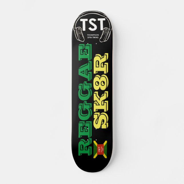 REGGAE SK8R Patineta (Anverso)