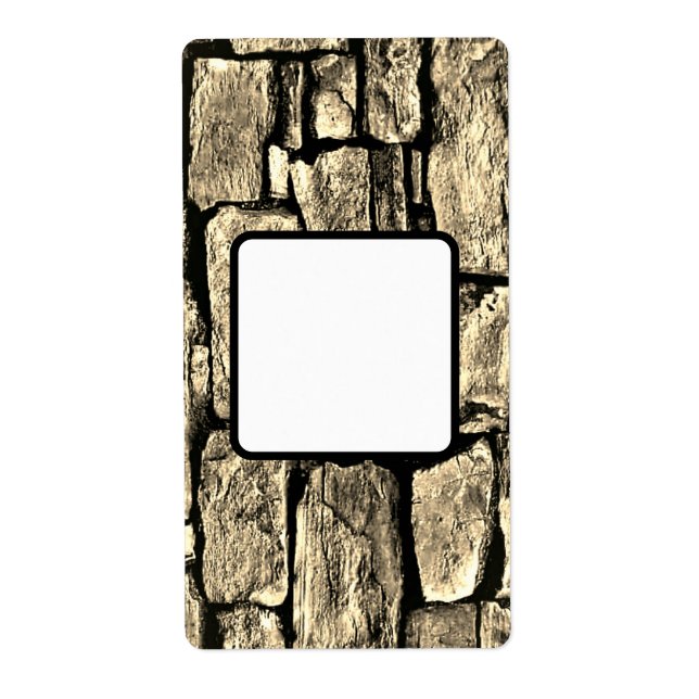 RÉGIMEN DE ETIQUETA DE la etiqueta de dirección y  (Frente)