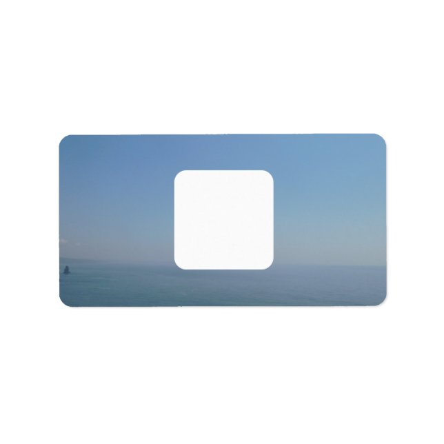 RÉGIMEN Y DISEÑO DE etiqueta de dirección (Frente)