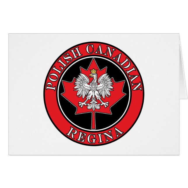 Regina Round Canadian Leaf Polaco (Anverso (Horizontal))