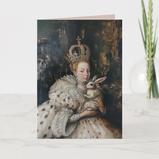 Regina - Tarjeta de Felicitación Plegada (Anverso)