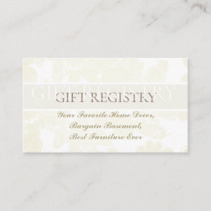 Registro de Regalos bodas (con invitaciones de Plu