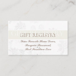 Registro de Regalos bodas (con invitaciones Floral