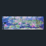Regla Claude Monet - Lilies de agua / Nympheas 1919<br><div class="desc">Lilies de agua / Nympheas (W.1852) - Claude Monet,  Petróleo en lienzo,  1916-1919</div>