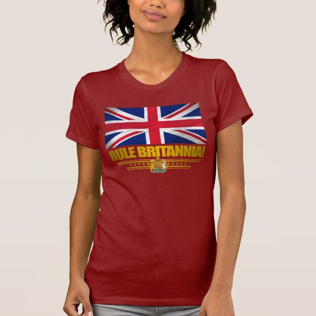 ¡Regla de Britannia! Camisetas (Anverso)
