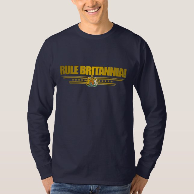¡Regla de Britannia! Camisetas (Anverso)