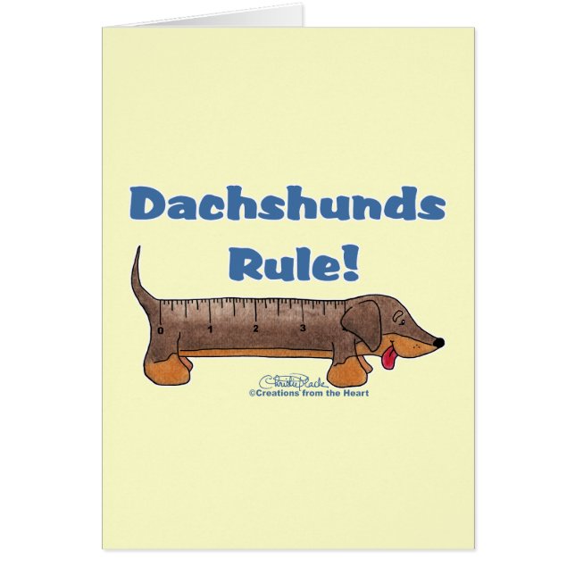 Regla de Dachshunds (Frente)