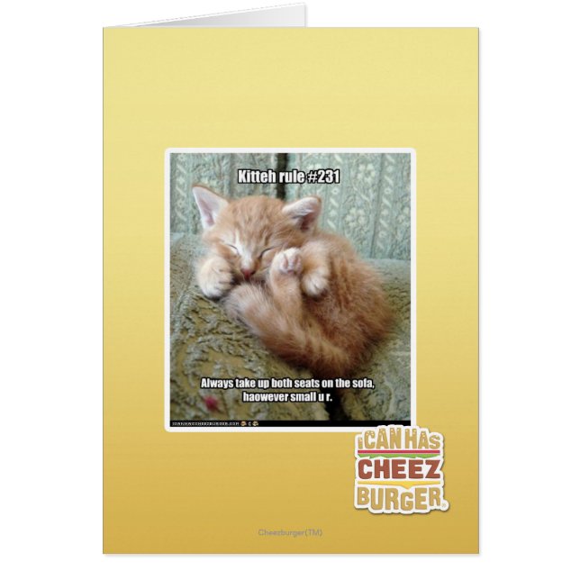 Regla de Kitteh #231 (Frente)