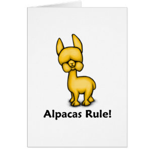 ¡Regla de las alpacas!