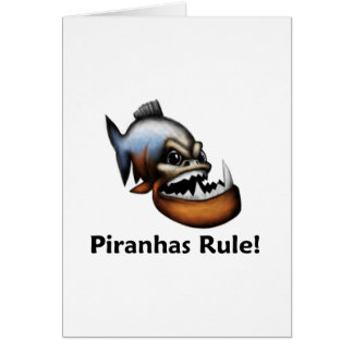 ¡Regla de las pirañas!