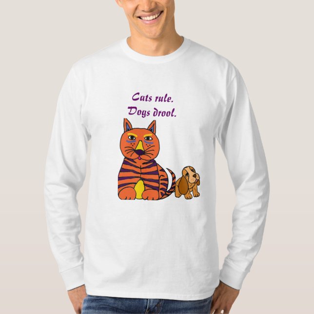 Regla de los gatos del BB. Camisa del drool de los (Anverso)