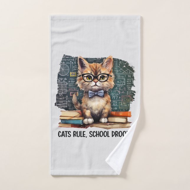 Regla de los gatos, escuelas (Toalla de mano)