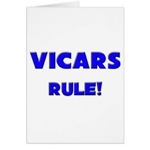 ¡Regla de los vicarios!