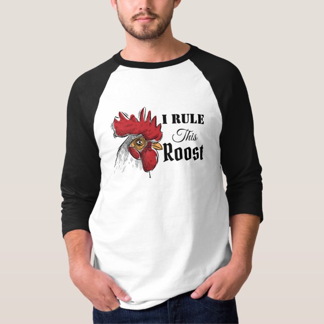 Regla de Top-I de la camiseta masculina de béisbol (Anverso)