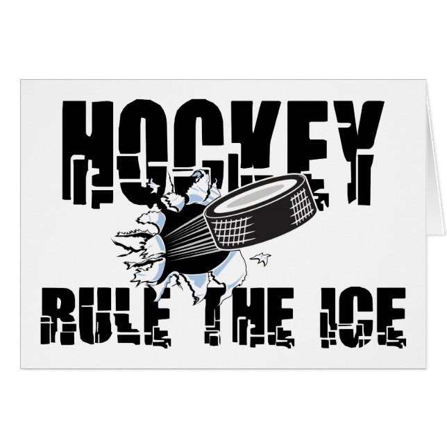 Regla del hockey el hielo (Anverso (Horizontal))