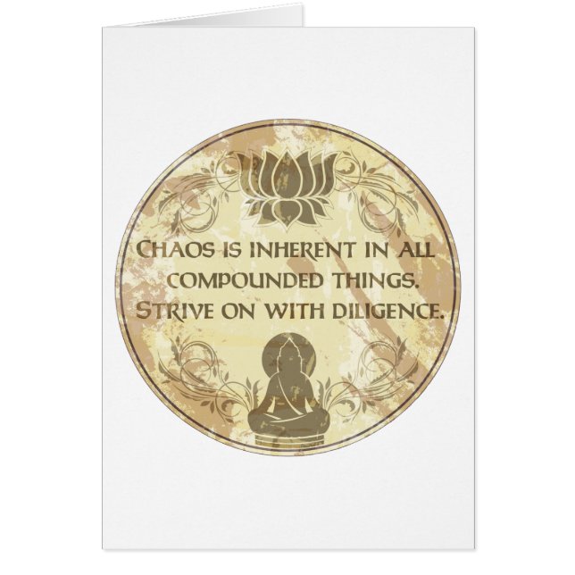 Regla eterna de Buda (Frente)