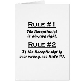 Regla Recptionist