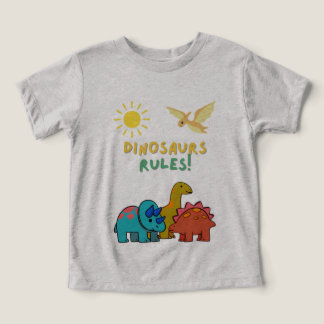 ¡Reglas de dinosaurios!