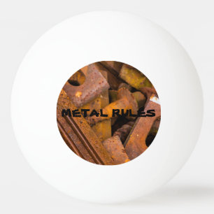 REGLAS DE METAL PELOTA DE PING PONG
