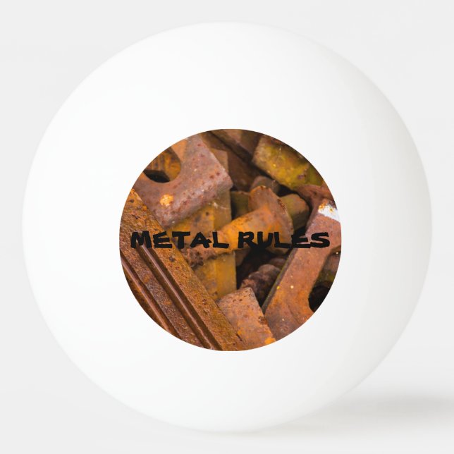 REGLAS DE METAL PELOTA DE PING PONG (Anverso)