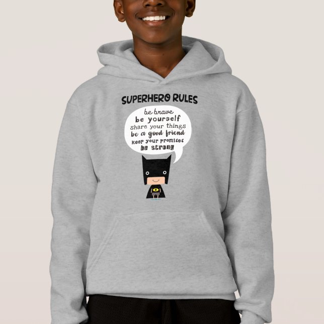 Reglas de superhéroe (Anverso)