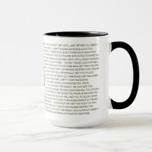 Reglas de taza del combate