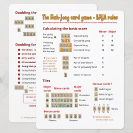 Reglas del juego de tarjeta de la ampliación de