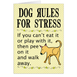 Reglas del perro para la tensión